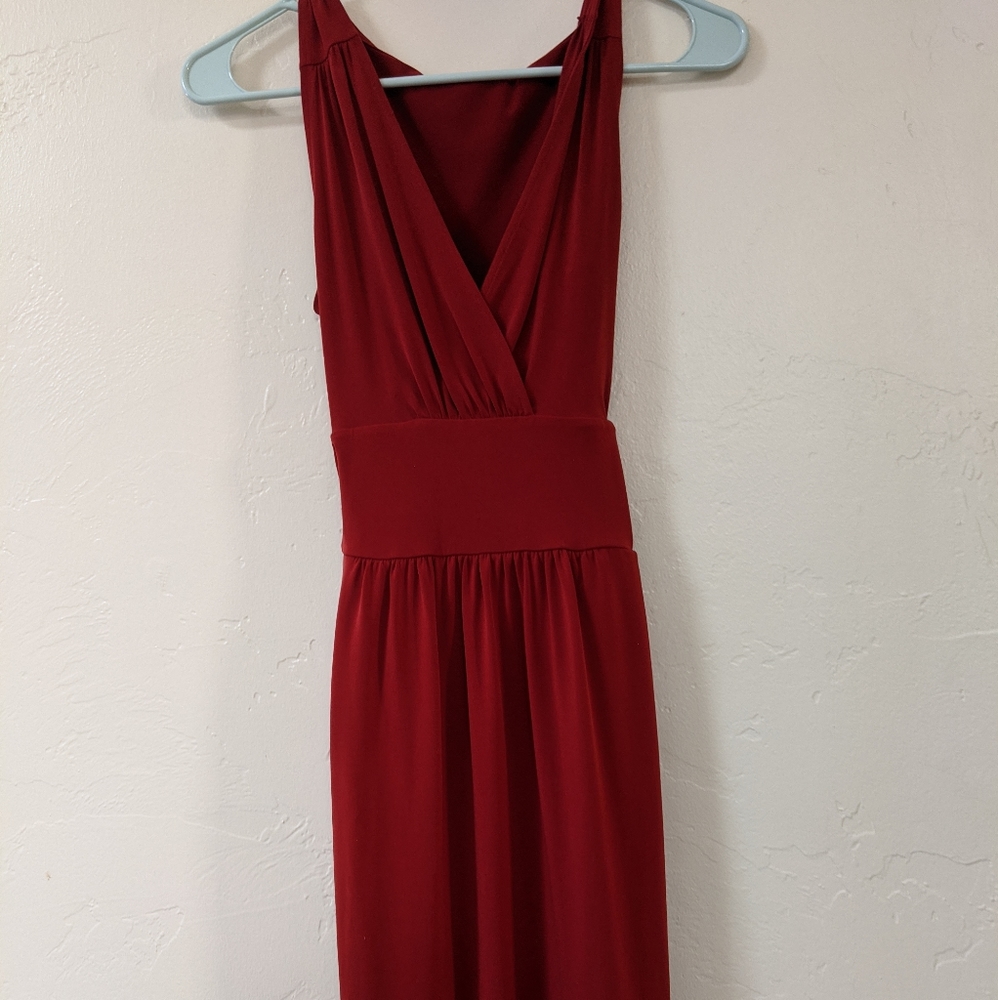 🌻Red Loft Knot Detail Dress